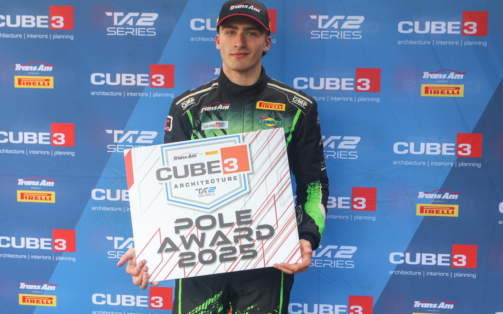 Thomas Annunziata Earns Second CUBE 3 Architecture TA2 Series Pole of 2025 at Lime Rock Park